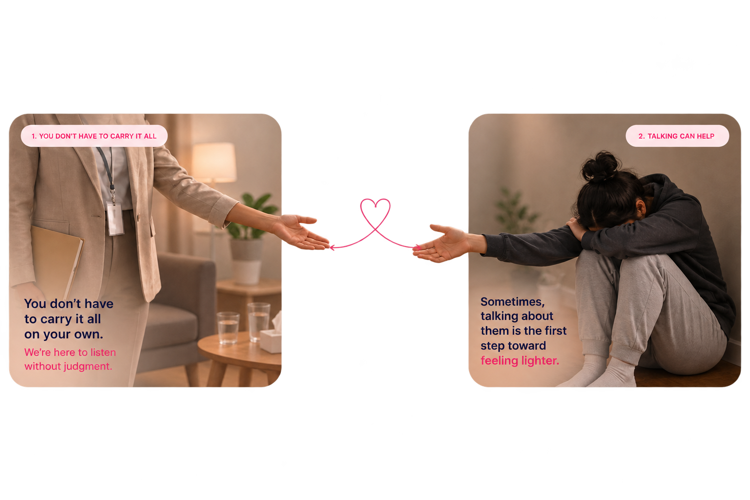 Counselling support at AffirmSpace