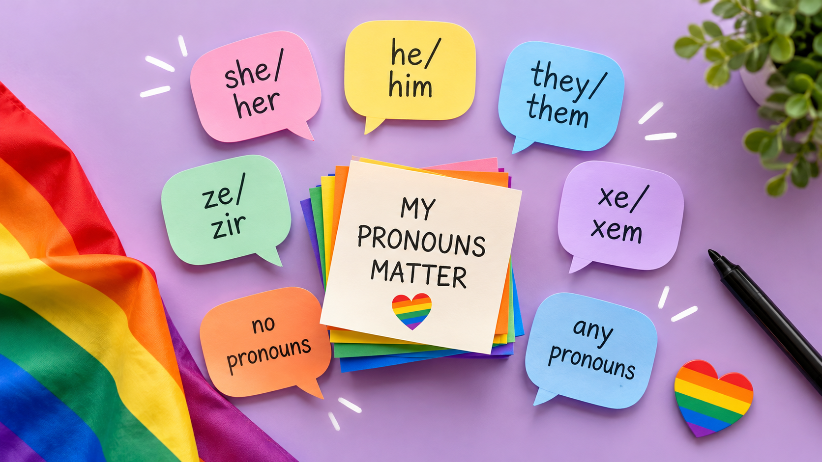 LGBTQ+ Pronouns Guide: What They Are and How to Use Them